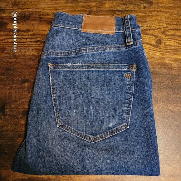 Madewell Jeans 29 Skinny 10" High Rise Tummy Control Rosecliff Wash H6319 - Picture 3 of 13